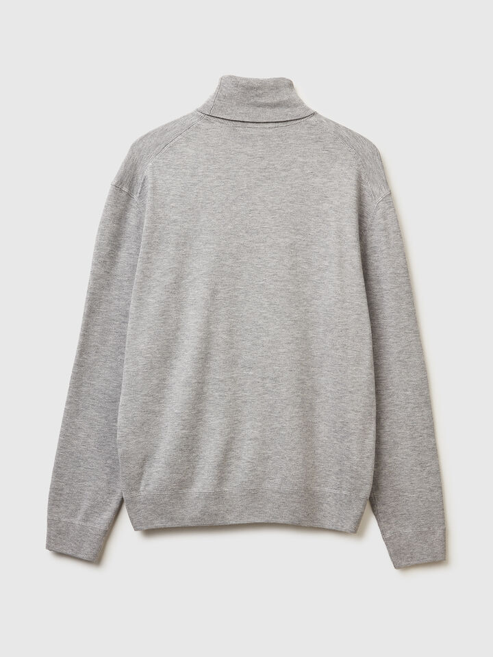 TURTLE NECK SWEATER Men image number 6